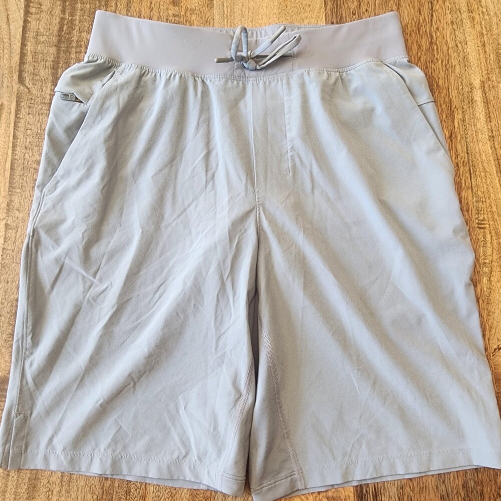 Lululemon Shorts Mens Small Gray License To Train Lined 10 Inch Inseam Athletic